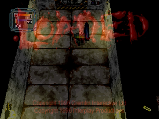 Loaded title screen for Sega Saturn